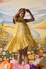 Sunray Floral Dress