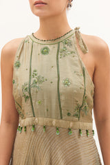 Pista Embroidered Dress