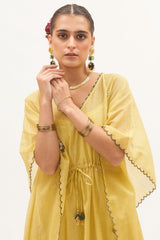 Nimbu Embroidered Kaftan