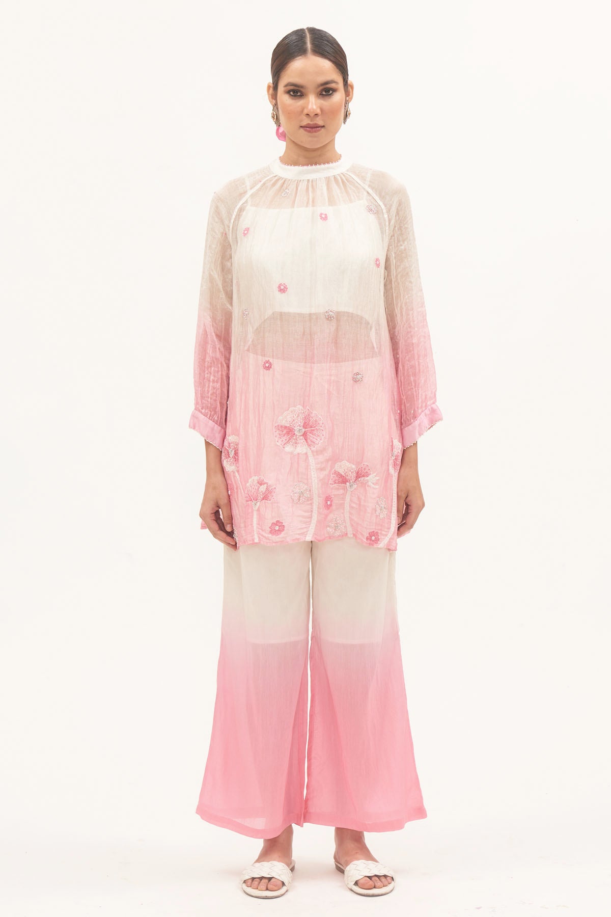 Cham Cham Ombre Kurta Set