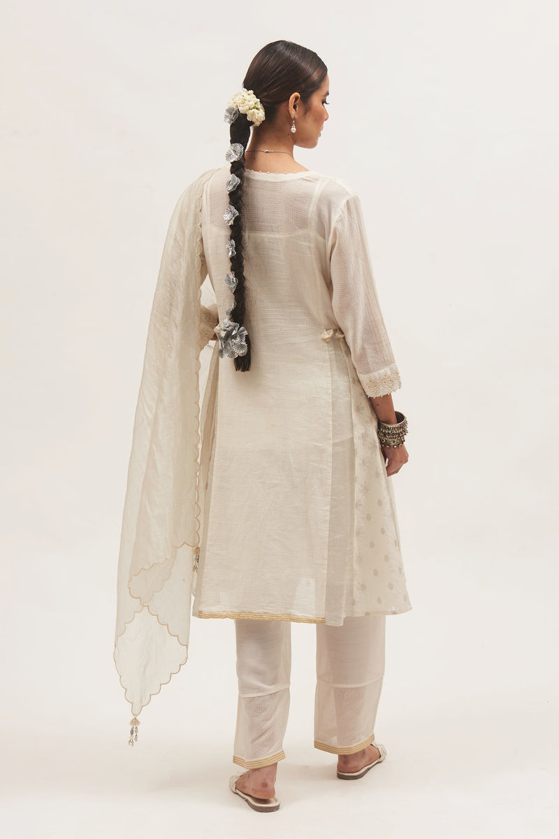 Barfi Embroidered Kurta Set