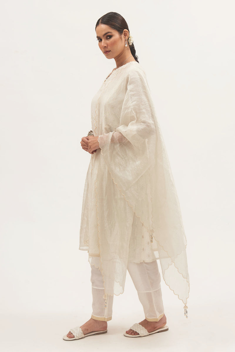 Barfi Embroidered Kurta Set