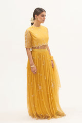 Haldi Lehenga Set