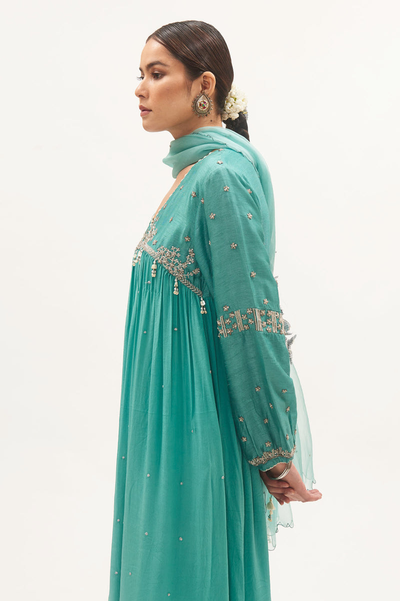 Jal Embroidered Kurta Set