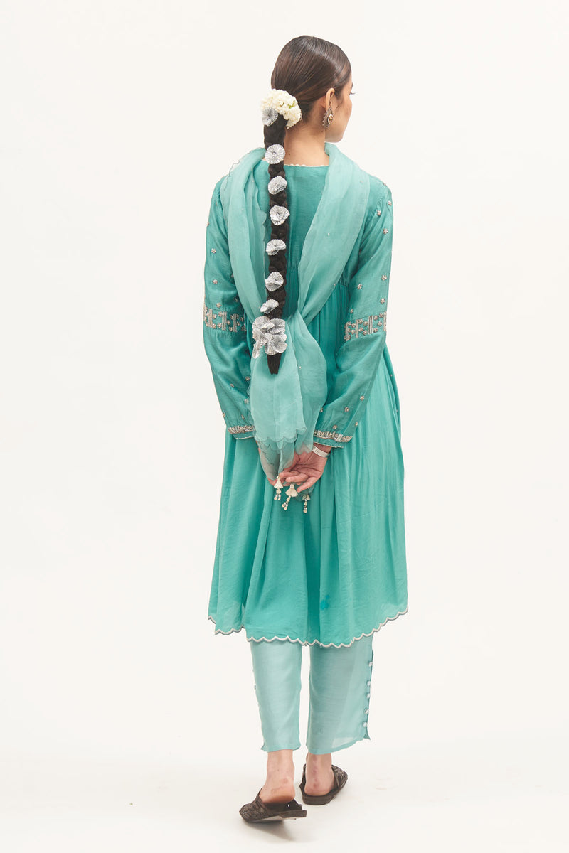 Jal Embroidered Kurta Set