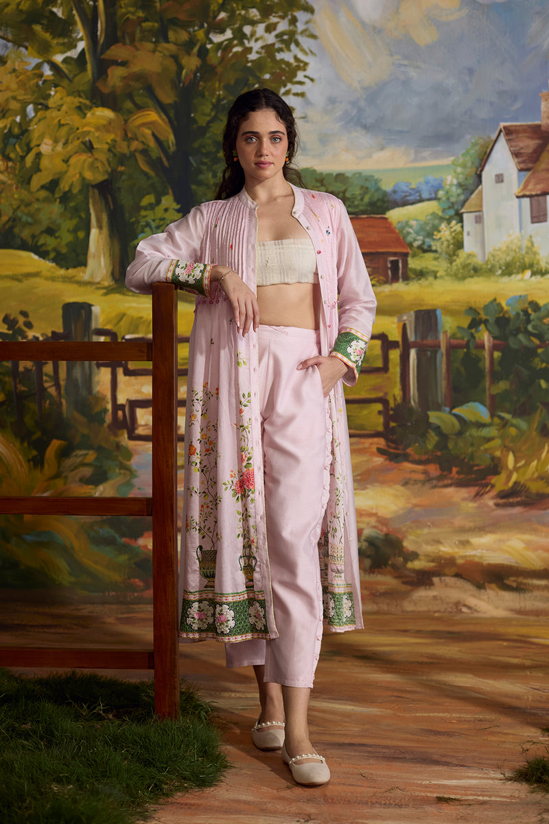 Lavender Pintuck Kurta