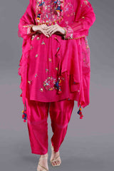 Kamal Embroidered Straight Kameez Set