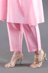 Gulaab Baby Pink Narrow Pants