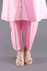 Gulaab Baby Pink Narrow Pants