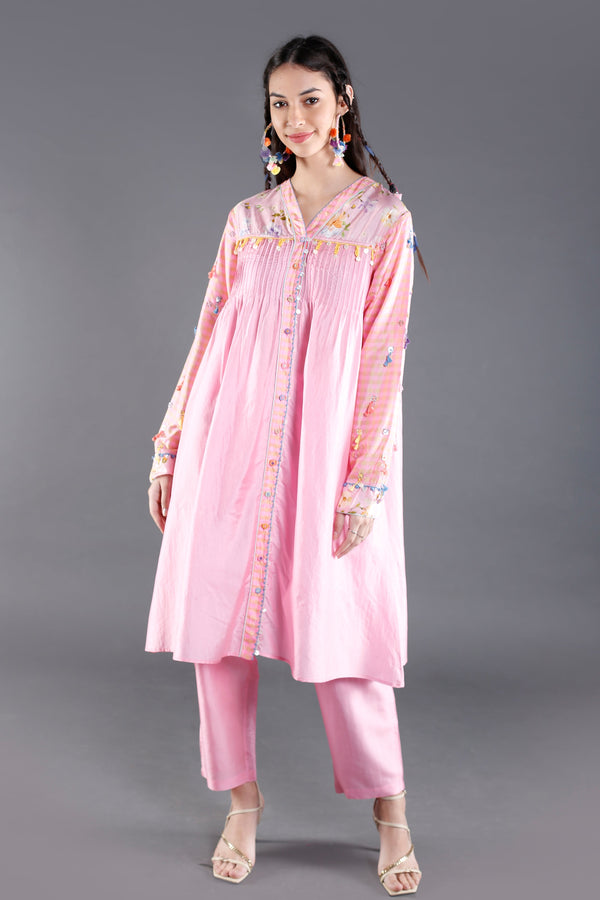 Gulaab Summer Front Open Kurta