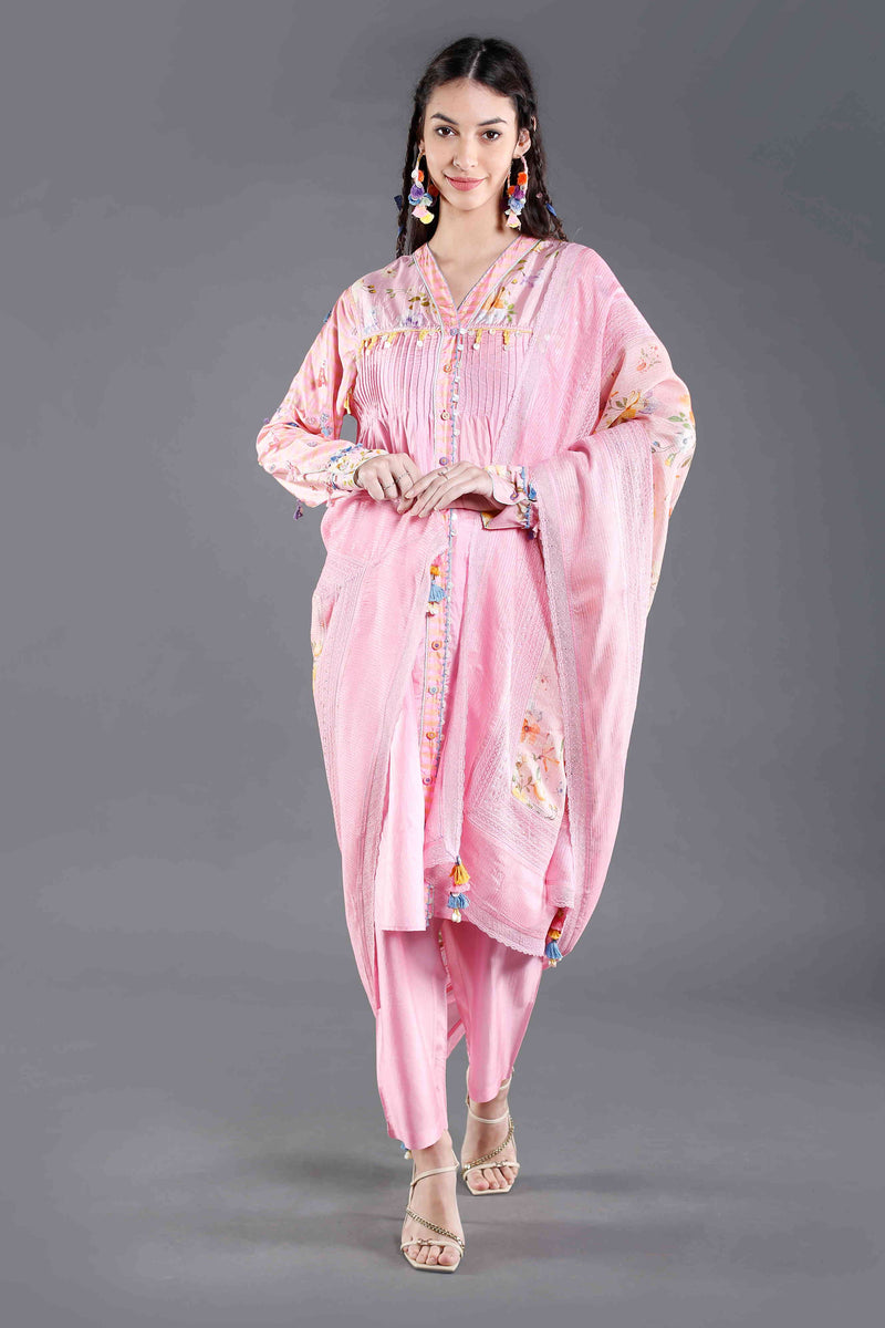 Gulaab Summer Silk Kurta Set