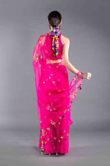 Kamal Rani Pink Silk Saree