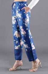 Ambar Floral Silk Pants