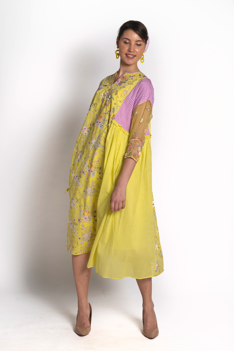 Basant Floral Printed Dress