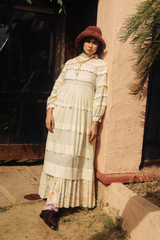 Mogra Pleated Dress