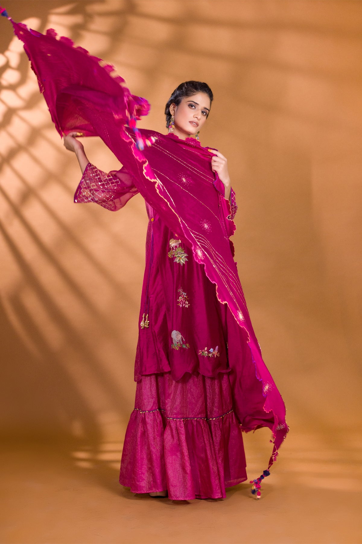 GULKAND CHANDERI DUPATTA