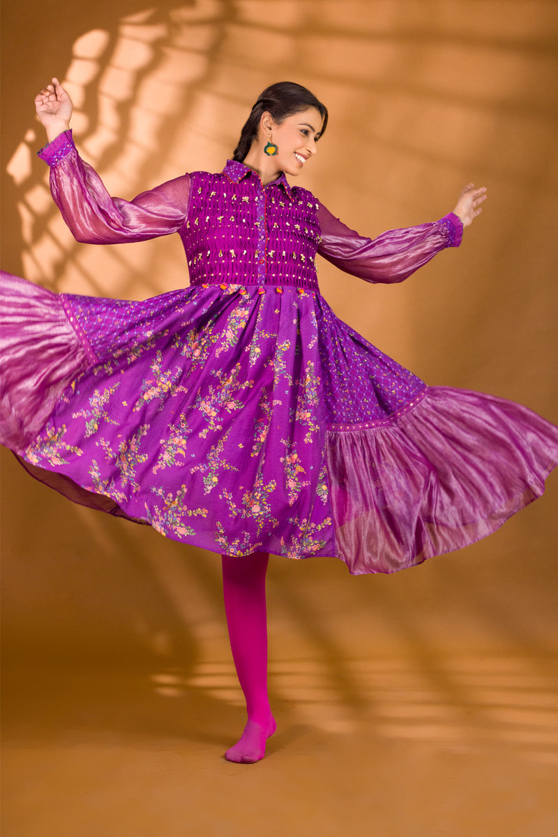 FALSA FLORAL DRESS