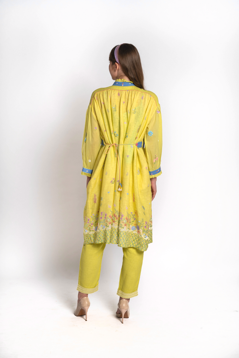 Basant Floral Kaftan Co-ord Set