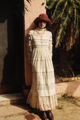 Mogra Pleated Dress