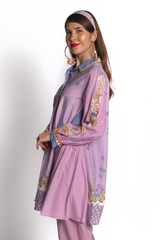 Lavender Field Kameez