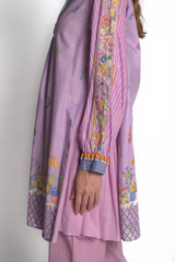 Lavender Field Kameez