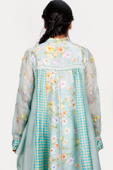 Bagaan Embroidered High Low Shirt