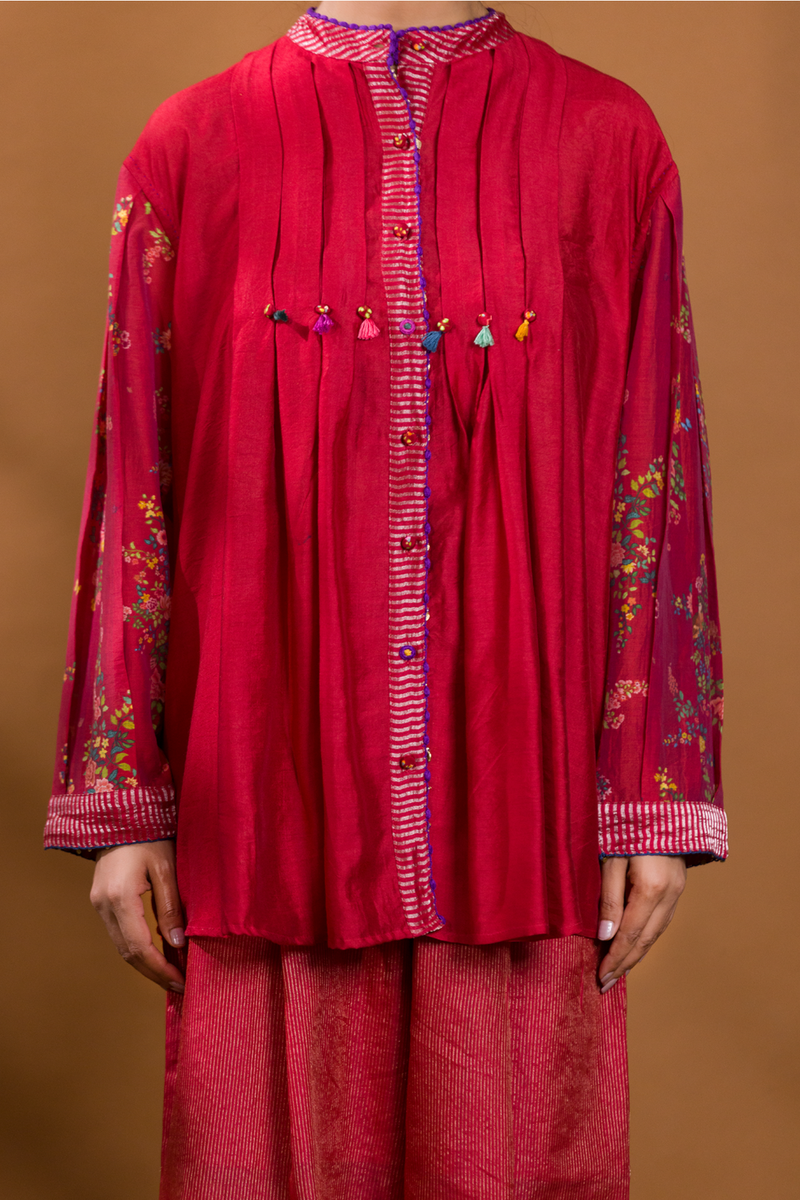 ANAAR CHANDERI SHIRT