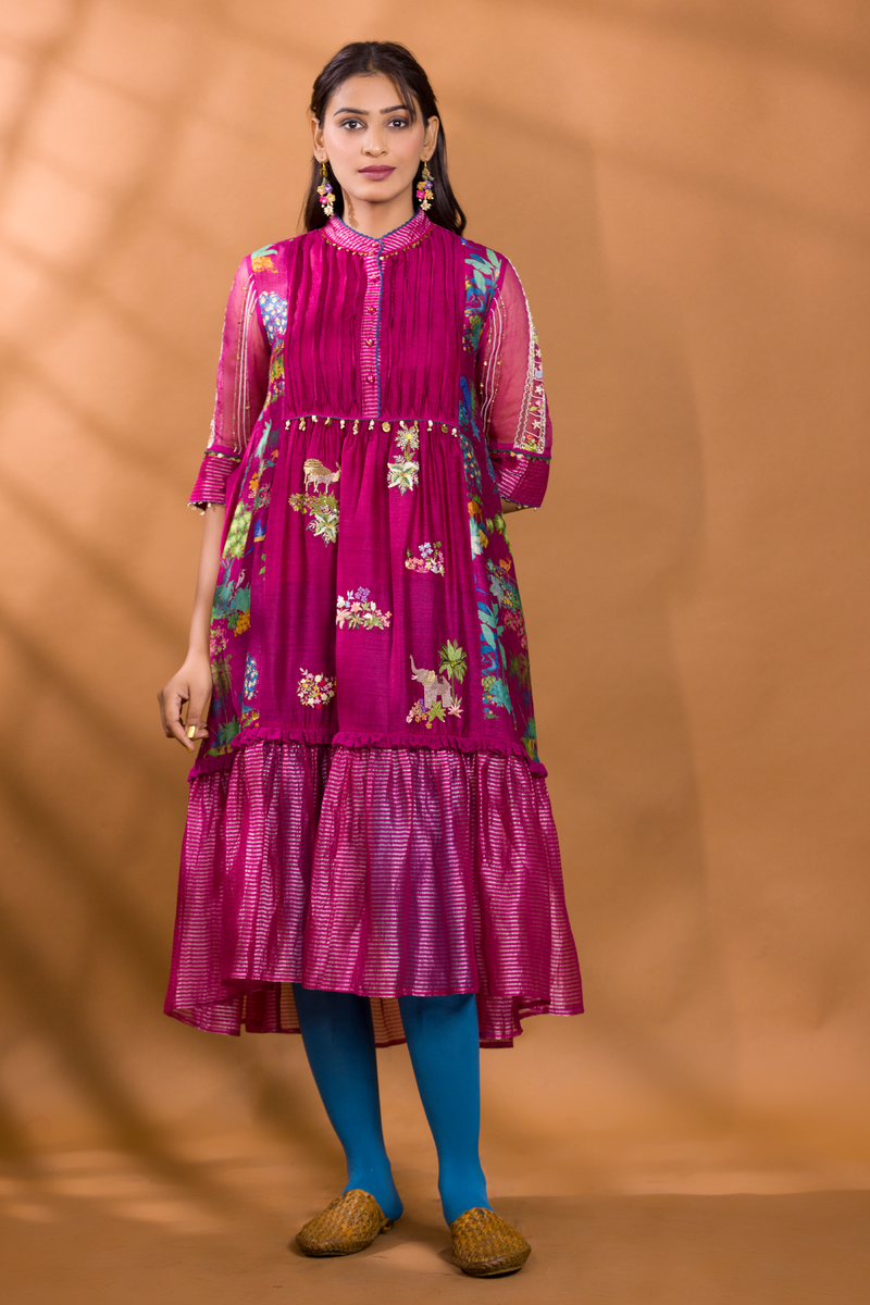 GULKAND SAFARI DRESS