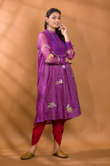 FALSA EMBROIDERED YOKE KURTA