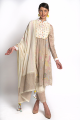 Mogra Mulmul Dupatta