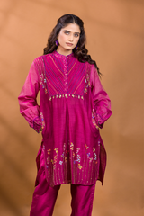 GULKAND PINTUCK KURTA