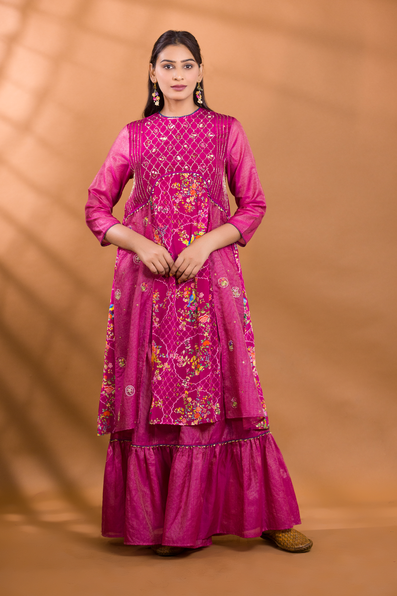 GULKAND EMBROIDERED KURTA