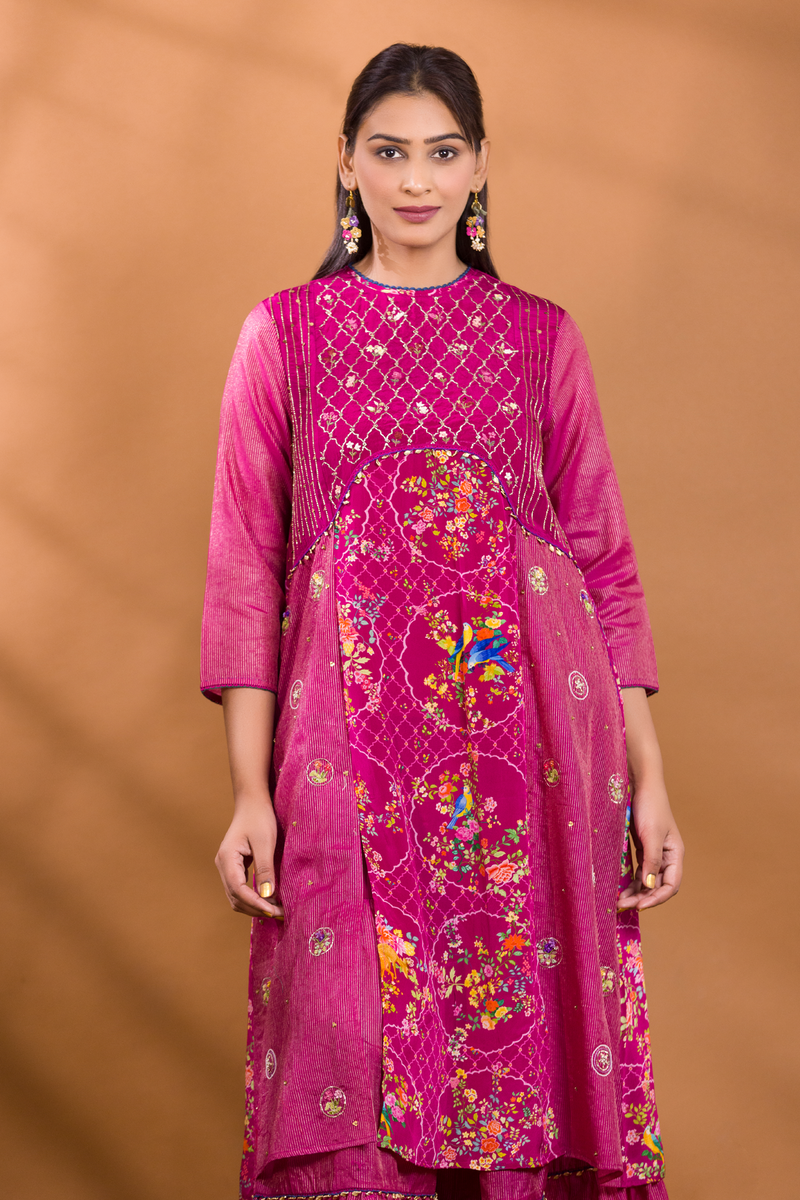 GULKAND EMBROIDERED KURTA