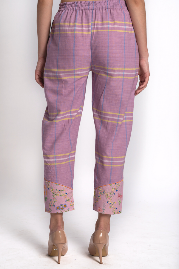 Lilac Stripe Pants