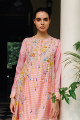 Gulaab Silk Choga Kurta Set