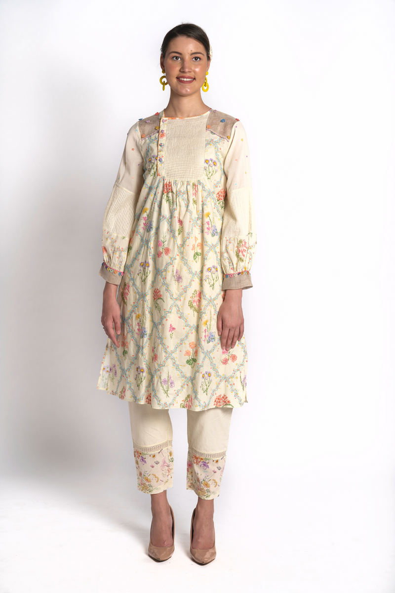 Bela Floral Kurta