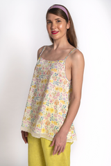 Gajra Ditsy Floral Slip Top