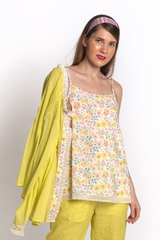 Gajra Ditsy Floral Slip Top