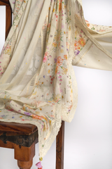 Mogra Floral Dupatta