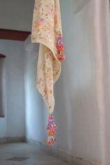 Mogra Floral Dupatta