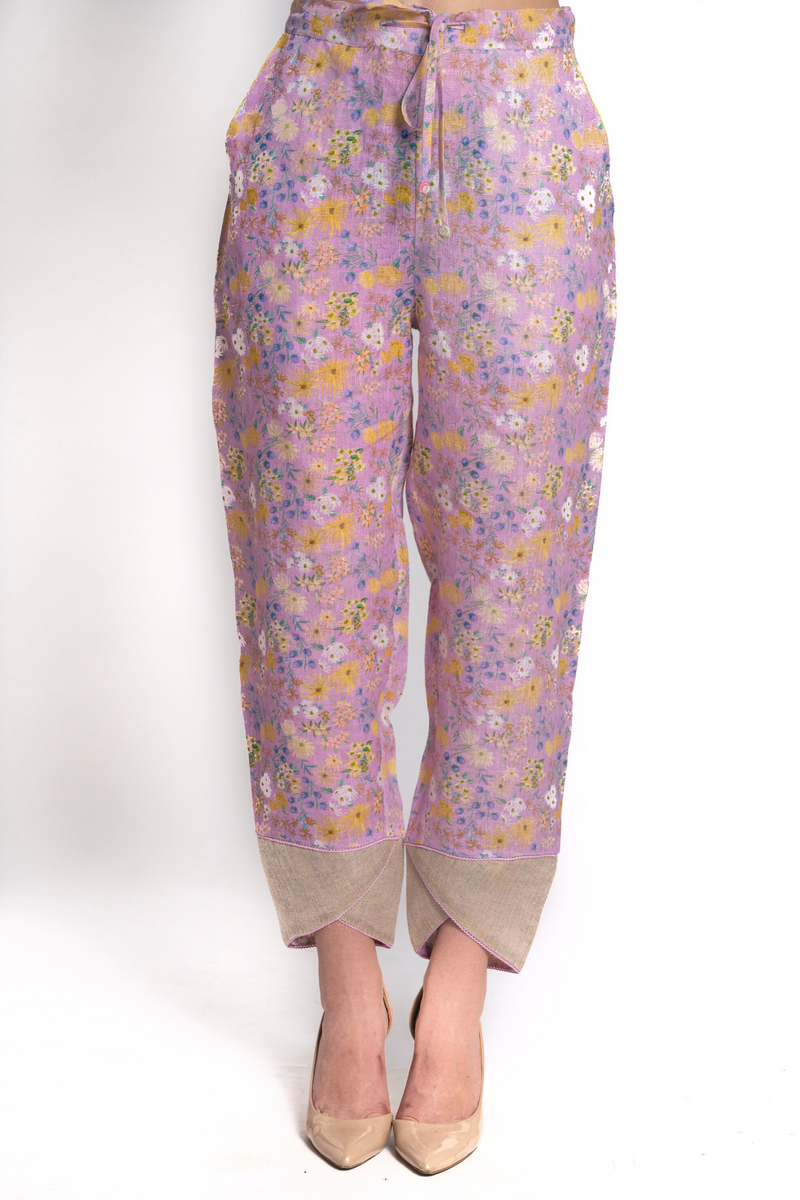 Ditsy Floral Tulip Pants