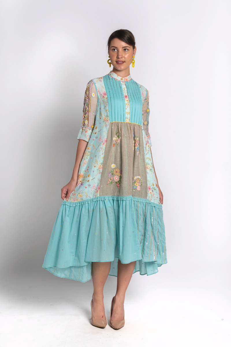 Pani Rang Floral Dress