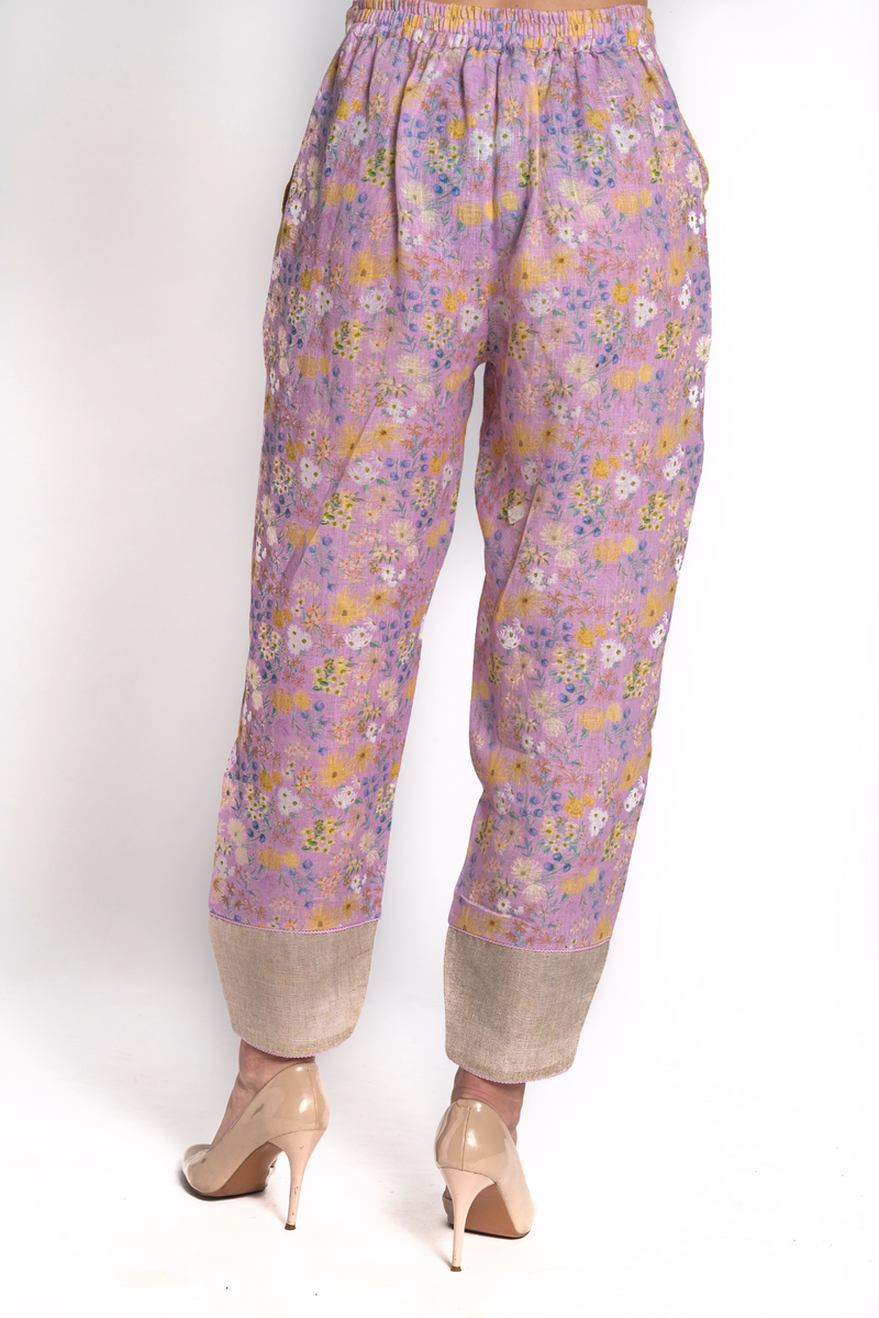 Ditsy Floral Tulip Pants