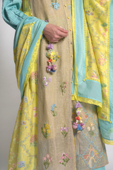 Sunehra Neela Dupatta