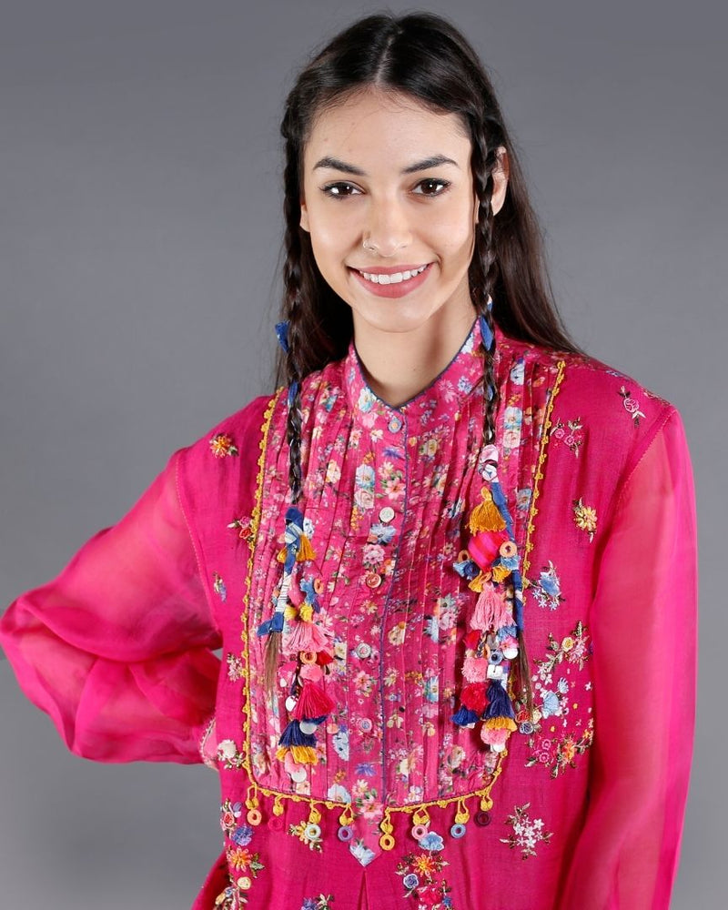 Kamal Embroidered Straight Kameez