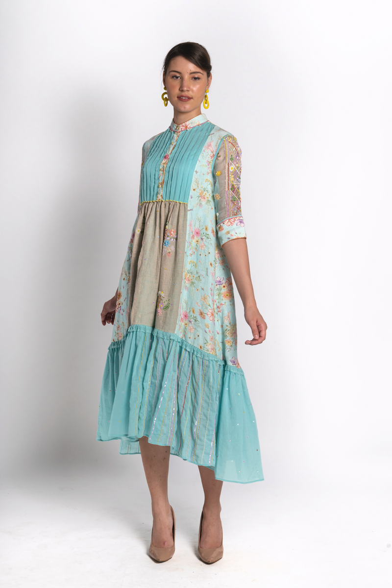 Pani Rang Floral Dress