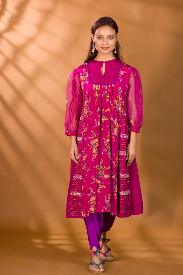 GULKAND FLORAL KURTA