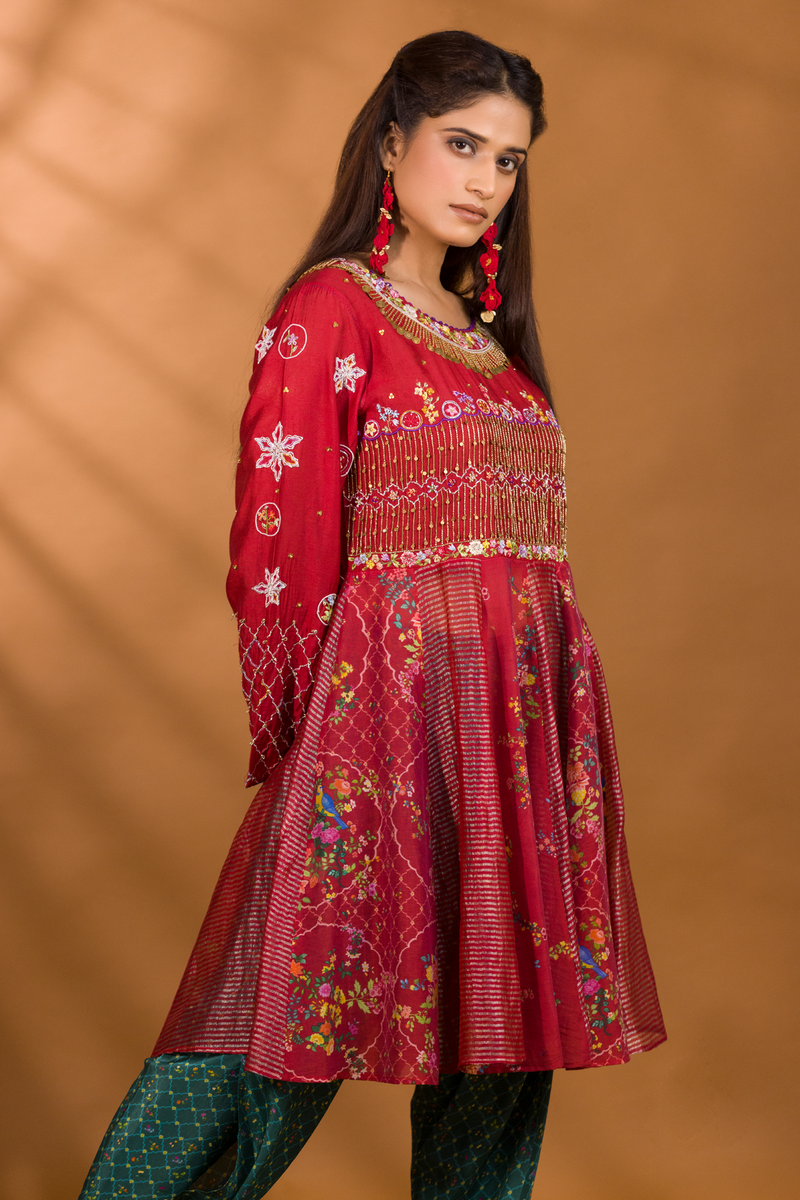 ANAAR ANARKALI SHORT KURTA