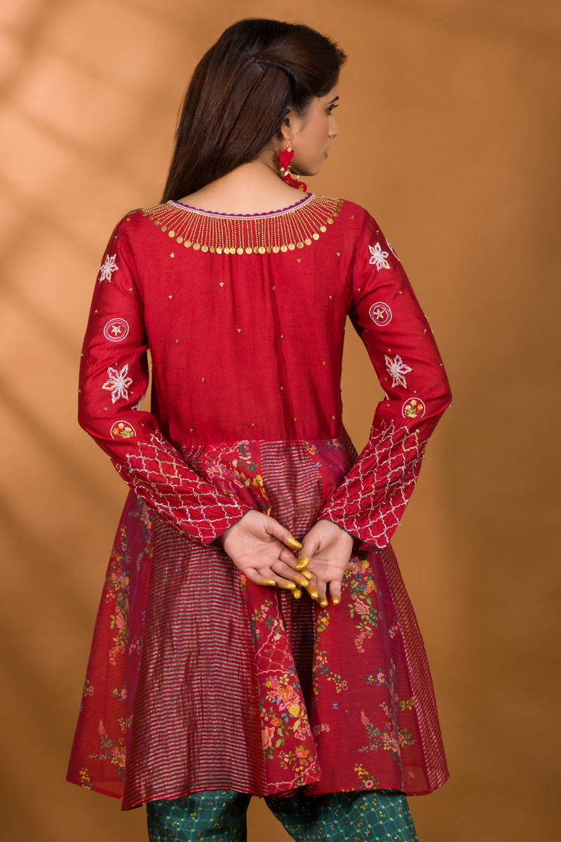 ANAAR ANARKALI SHORT KURTA