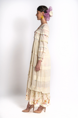 Mogra Pleated Dress